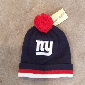 NY Giants winter hat